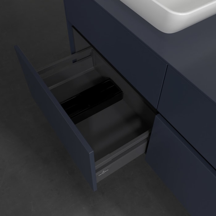 Villeroy & Boch Collaro Waschtischunterschrank 120 x 54,8 cm , mit LED-Beleuchtung, mit 4 Auszügen