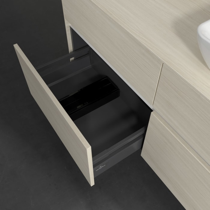 Villeroy & Boch Collaro Waschtischunterschrank 120 x 54,8 cm , mit LED-Beleuchtung, mit 4 Auszügen