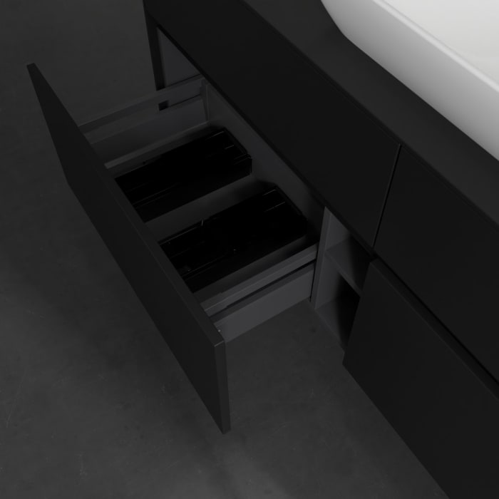 Villeroy & Boch Collaro Waschtischunterschrank 140 x 54,8 cm , mit 4 Auszügen