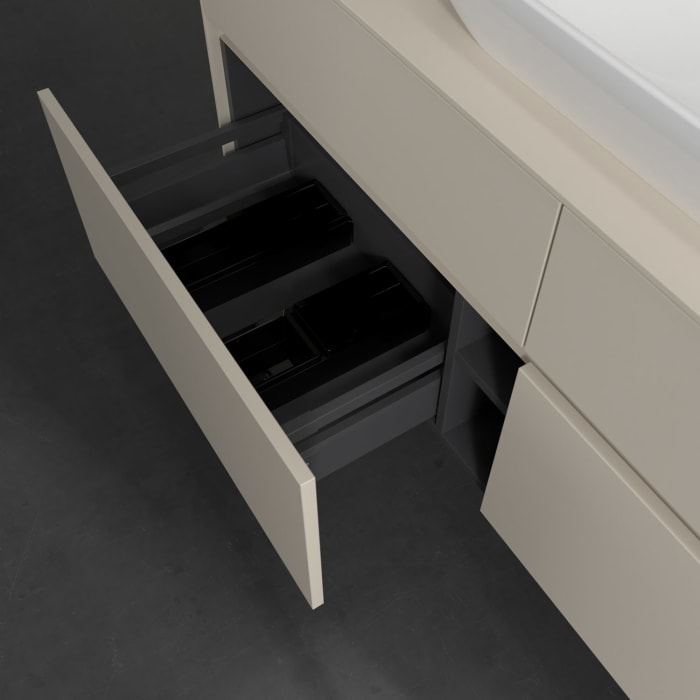 Villeroy & Boch Collaro Waschtischunterschrank 140 x 54,8 cm , mit 4 Auszügen