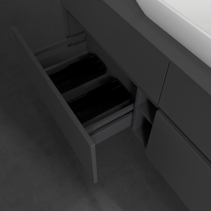 Villeroy & Boch Collaro Waschtischunterschrank 140 x 54,8 cm , mit 4 Auszügen