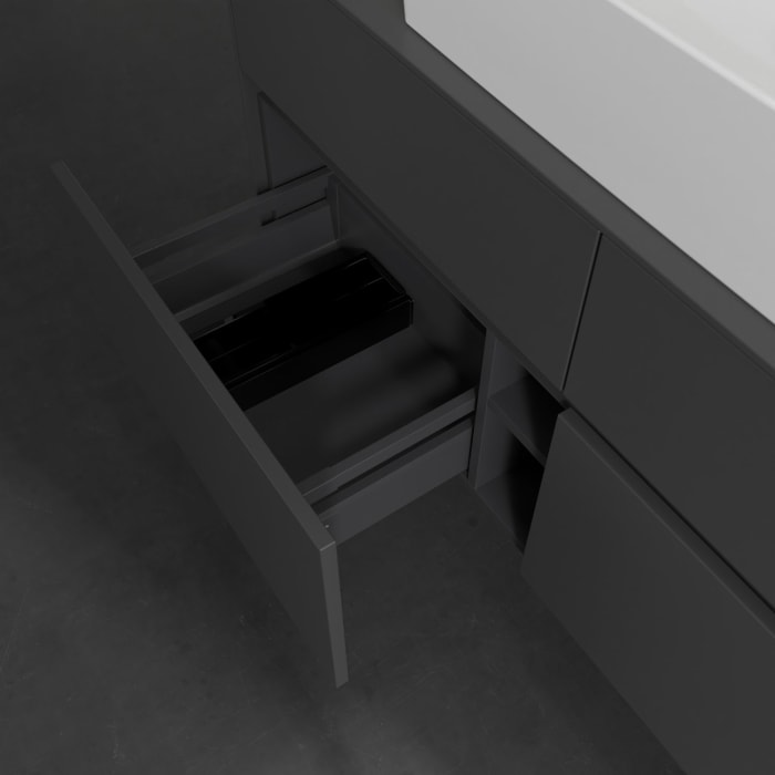 Villeroy & Boch Collaro Waschtischunterschrank 120 x 54,8 cm , mit LED-Beleuchtung, mit 4 Auszügen