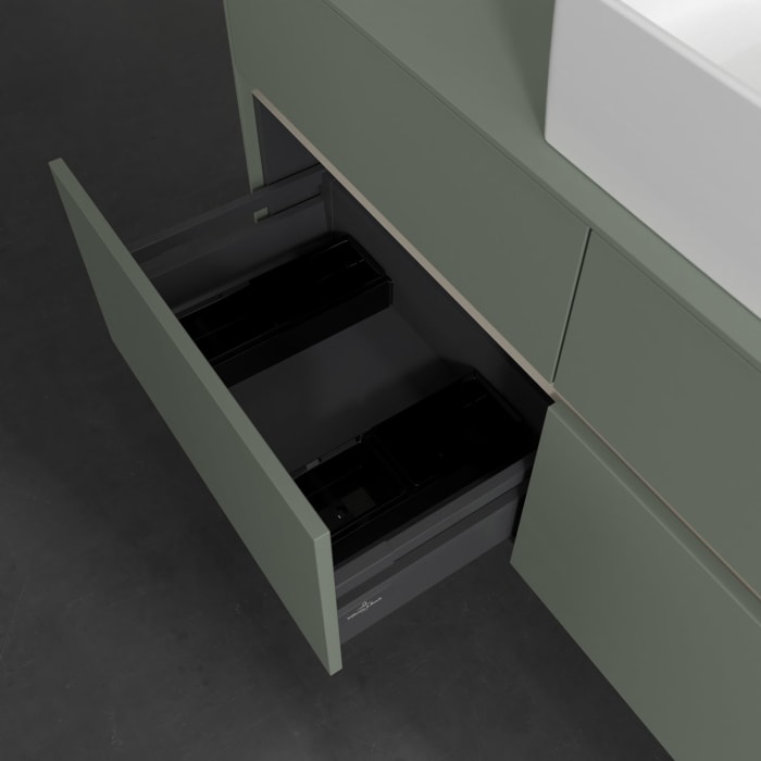 Villeroy & Boch Collaro Waschtischunterschrank 120 x 54,8 cm , mit LED-Beleuchtung, mit 4 Auszügen