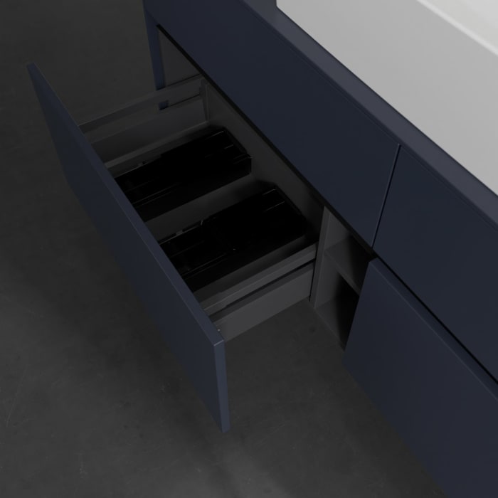 Villeroy & Boch Collaro Waschtischunterschrank 140 x 54,8 cm , mit 4 Auszügen