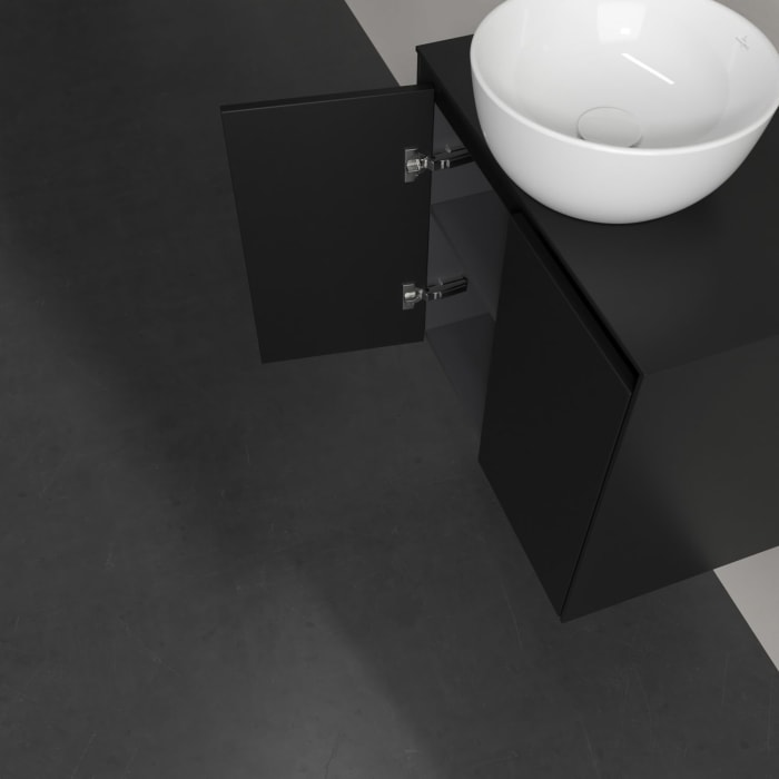 Villeroy & Boch Collaro Waschtischunterschrank 60 x 54,8 cm , mit LED-Beleuchtung, mit 2 Türen