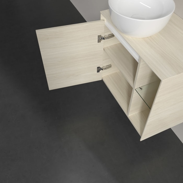 Villeroy & Boch Collaro Waschtischunterschrank 60 x 54,8 cm , mit 1 Tür, Anschlag links