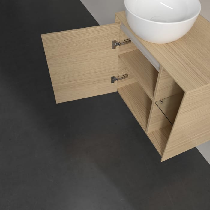 Villeroy & Boch Collaro Waschtischunterschrank 60 x 54,8 cm , mit 1 Tür, Anschlag links