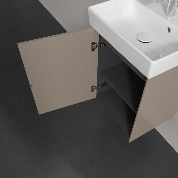 Villeroy & Boch Collaro Waschtischunterschrank 41 x 54,6 cm , mit 1 Tür, Anschlag links