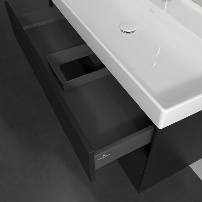 Villeroy & Boch Collaro Waschtischunterschrank 95,4 x 54,6 cm , mit LED-Beleuchtung, mit 2 Auszügen