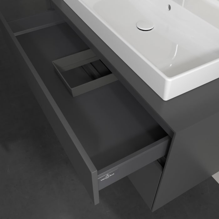 Villeroy & Boch Collaro Waschtischunterschrank 100 x 54,8 cm , mit 2 Auszügen