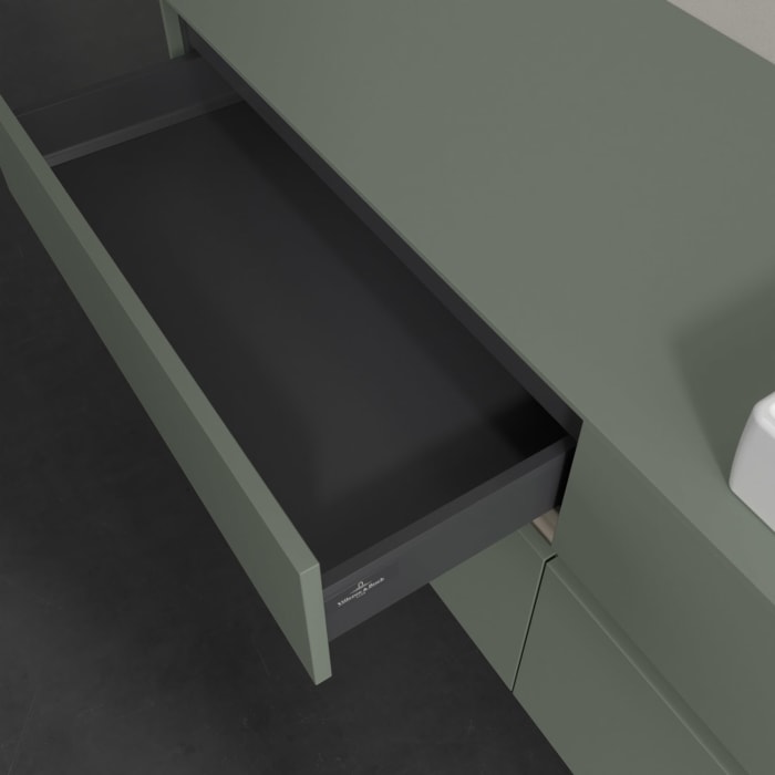 Villeroy & Boch Collaro Waschtischunterschrank 160 x 54,8 cm , mit LED-Beleuchtung, mit 4 Auszügen