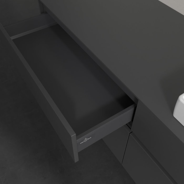 Villeroy & Boch Collaro Waschtischunterschrank 160 x 54,8 cm , mit LED-Beleuchtung, mit 4 Auszügen