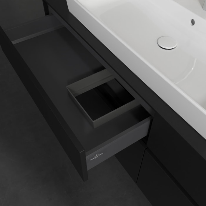 Villeroy & Boch Collaro Waschtischunterschrank 160 x 54,8 cm , mit LED-Beleuchtung, mit 4 Auszügen