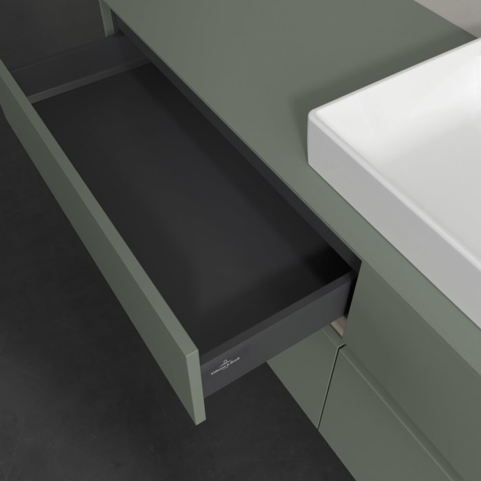 Villeroy & Boch Collaro Waschtischunterschrank 160 x 54,8 cm , mit LED-Beleuchtung, mit 4 Auszügen