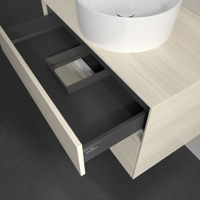 Villeroy & Boch Collaro Waschtischunterschrank 80 x 54,8 cm , mit 2 Auszügen