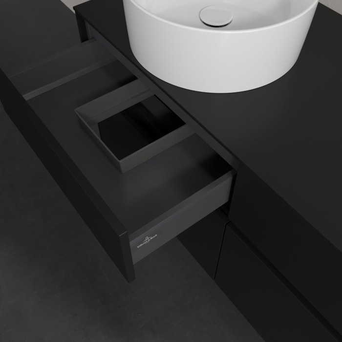 Villeroy & Boch Collaro Waschtischunterschrank 120 x 54,8 cm , mit LED-Beleuchtung, mit 4 Auszügen