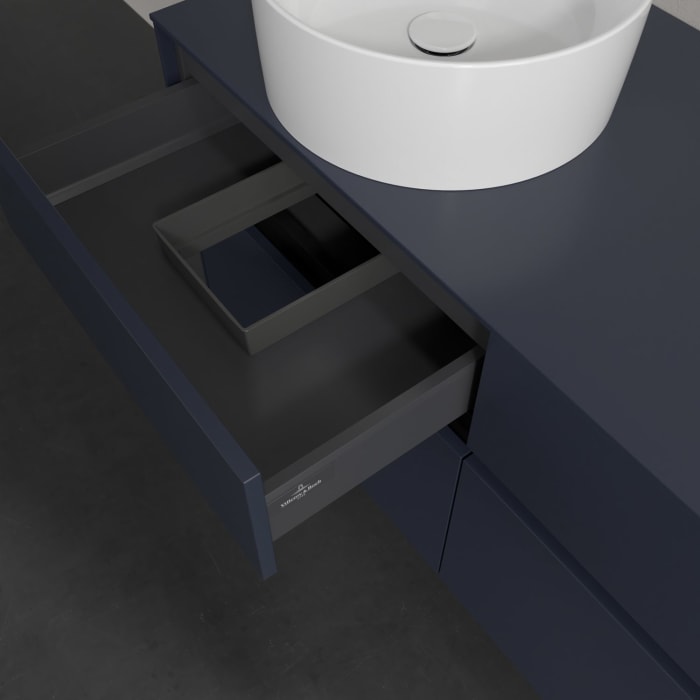 Villeroy & Boch Collaro Waschtischunterschrank 120 x 54,8 cm , mit LED-Beleuchtung, mit 4 Auszügen