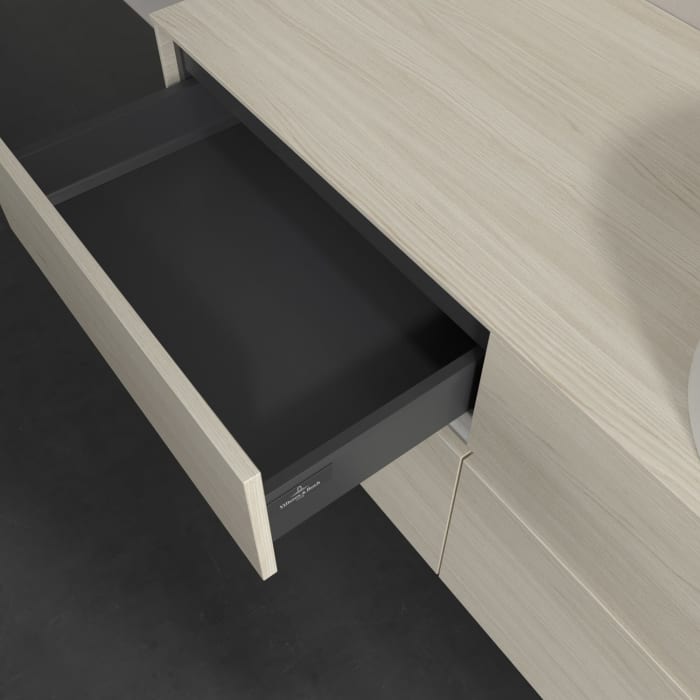 Villeroy & Boch Collaro Waschtischunterschrank 120 x 54,8 cm , mit LED-Beleuchtung, mit 4 Auszügen