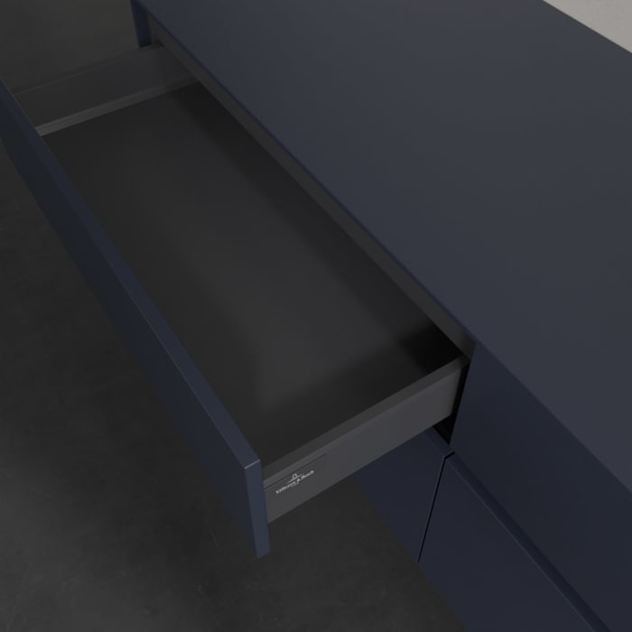 Villeroy & Boch Collaro Waschtischunterschrank 160 x 54,8 cm , mit LED-Beleuchtung, mit 4 Auszügen