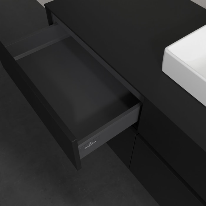 Villeroy & Boch Collaro Waschtischunterschrank 120 x 54,8 cm , mit LED-Beleuchtung, mit 4 Auszügen