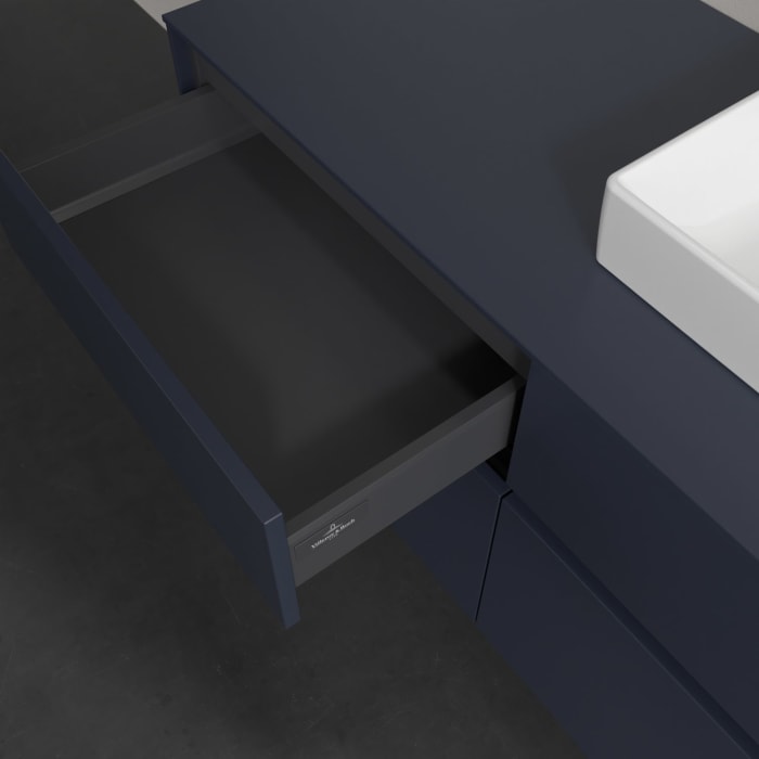 Villeroy & Boch Collaro Waschtischunterschrank 120 x 54,8 cm , mit LED-Beleuchtung, mit 4 Auszügen