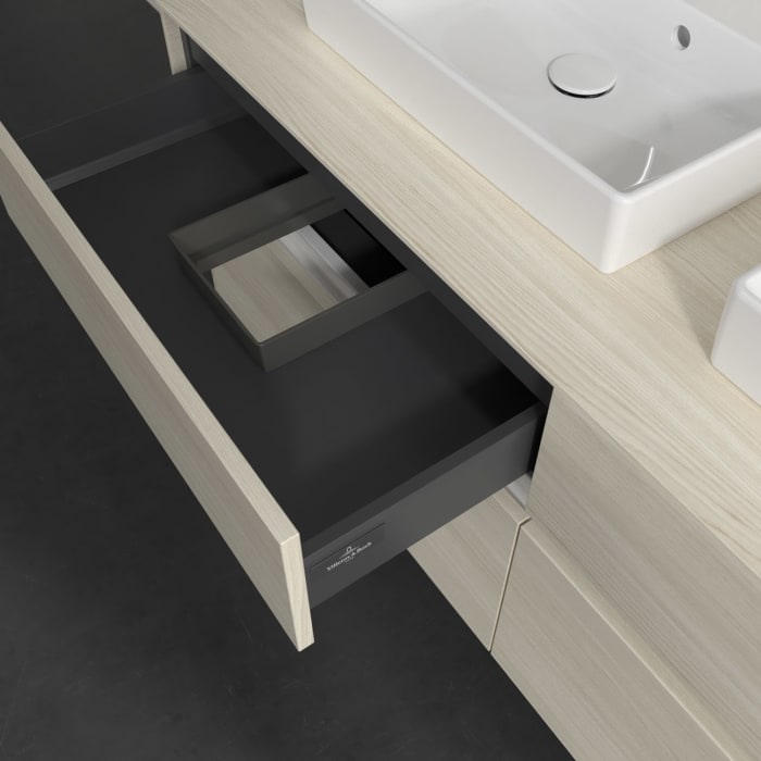 Villeroy & Boch Collaro Waschtischunterschrank 140 x 54,8 cm , mit 4 Auszügen