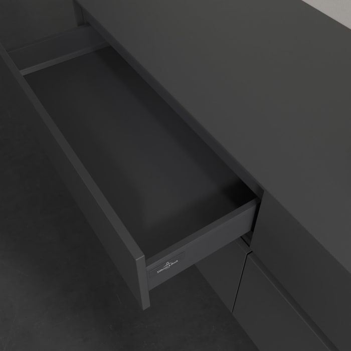 Villeroy & Boch Collaro Waschtischunterschrank 160 x 54,8 cm , mit LED-Beleuchtung, mit 4 Auszügen