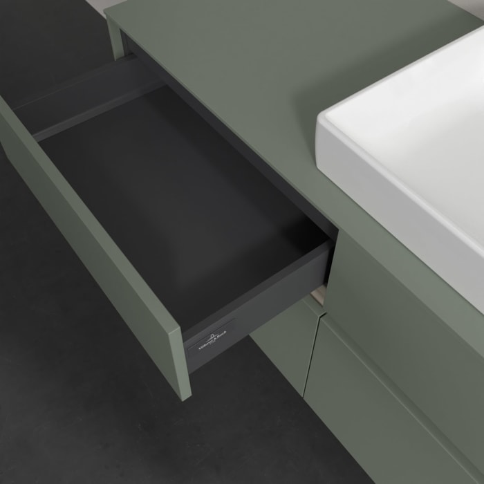 Villeroy & Boch Collaro Waschtischunterschrank 120 x 54,8 cm , mit LED-Beleuchtung, mit 4 Auszügen