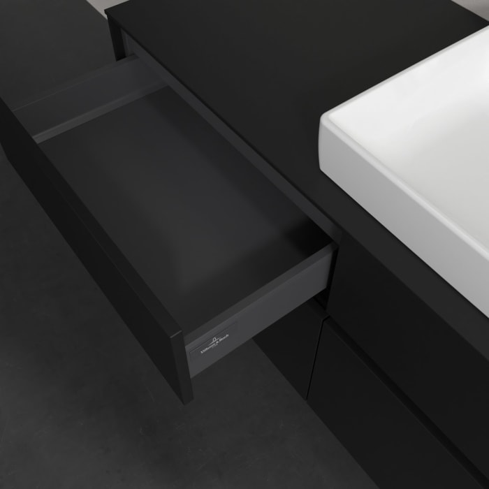 Villeroy & Boch Collaro Waschtischunterschrank 120 x 54,8 cm , mit LED-Beleuchtung, mit 4 Auszügen