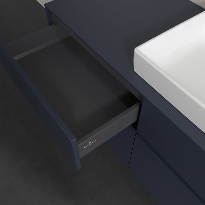 Villeroy & Boch Collaro Waschtischunterschrank 120 x 54,8 cm , mit LED-Beleuchtung, mit 4 Auszügen