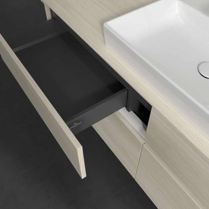 Villeroy & Boch Collaro Waschtischunterschrank 140 x 54,8 cm , mit 4 Auszügen