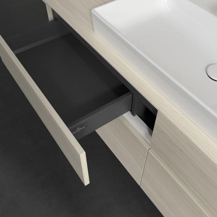 Villeroy & Boch Collaro Waschtischunterschrank 140 x 54,8 cm , mit 4 Auszügen