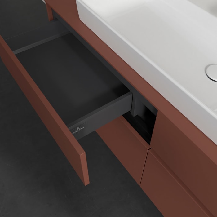 Villeroy & Boch Collaro Waschtischunterschrank 140 x 54,8 cm , mit 4 Auszügen