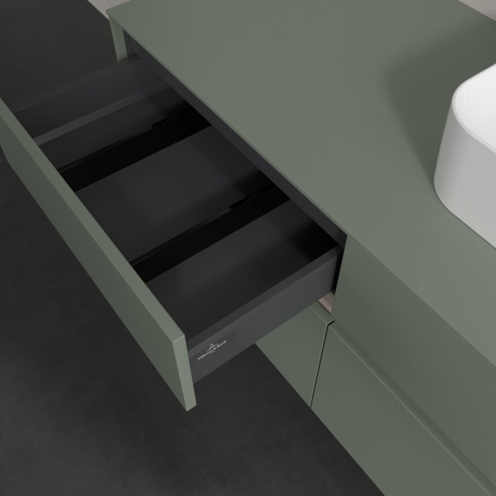 Villeroy & Boch Collaro Waschtischunterschrank 120 x 54,8 cm , mit LED-Beleuchtung, mit 4 Auszügen