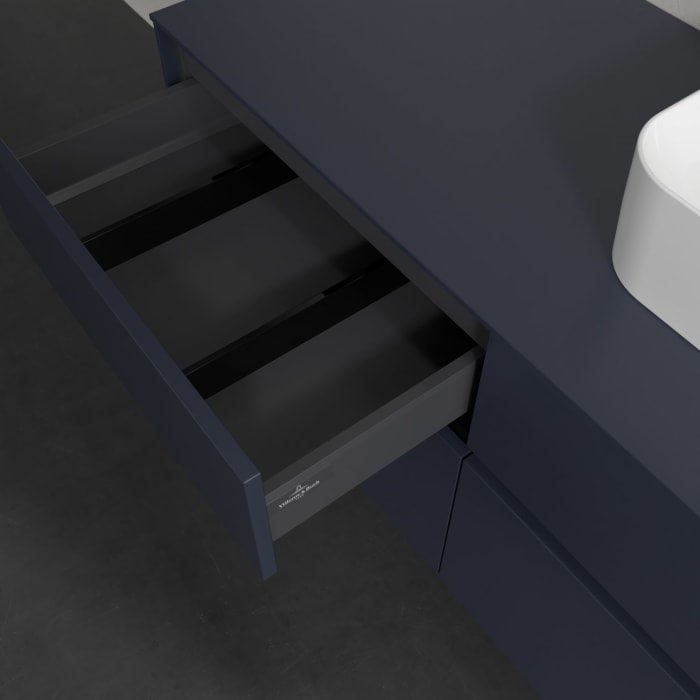 Villeroy & Boch Collaro Waschtischunterschrank 120 x 54,8 cm , mit LED-Beleuchtung, mit 4 Auszügen