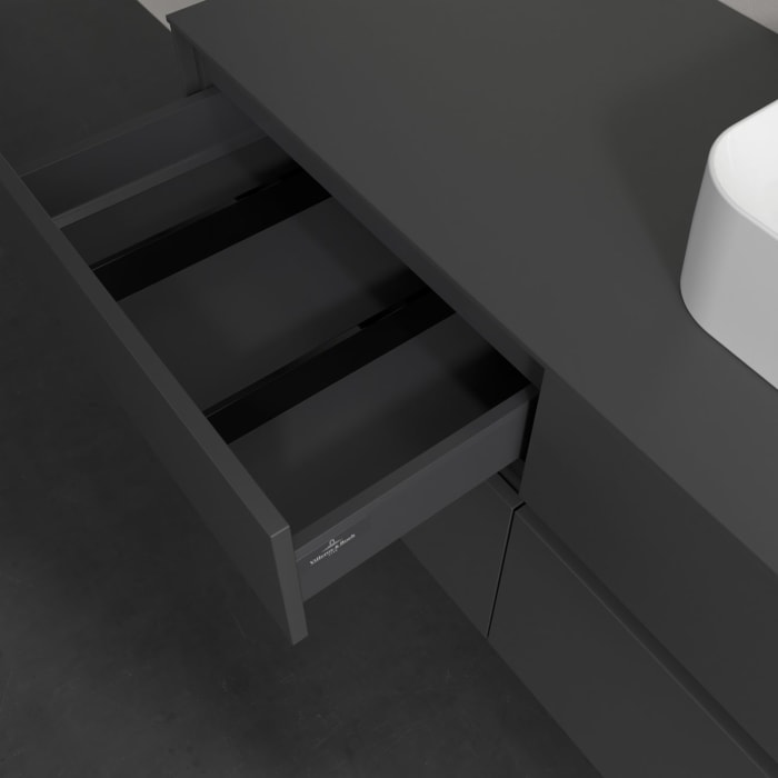 Villeroy & Boch Collaro Waschtischunterschrank 120 x 54,8 cm , mit LED-Beleuchtung, mit 4 Auszügen