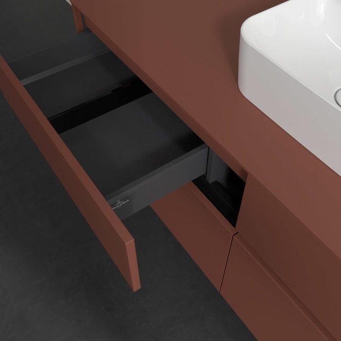 Villeroy & Boch Collaro Waschtischunterschrank 140 x 54,8 cm , mit 4 Auszügen