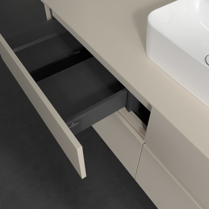 Villeroy & Boch Collaro Waschtischunterschrank 140 x 54,8 cm , mit 4 Auszügen