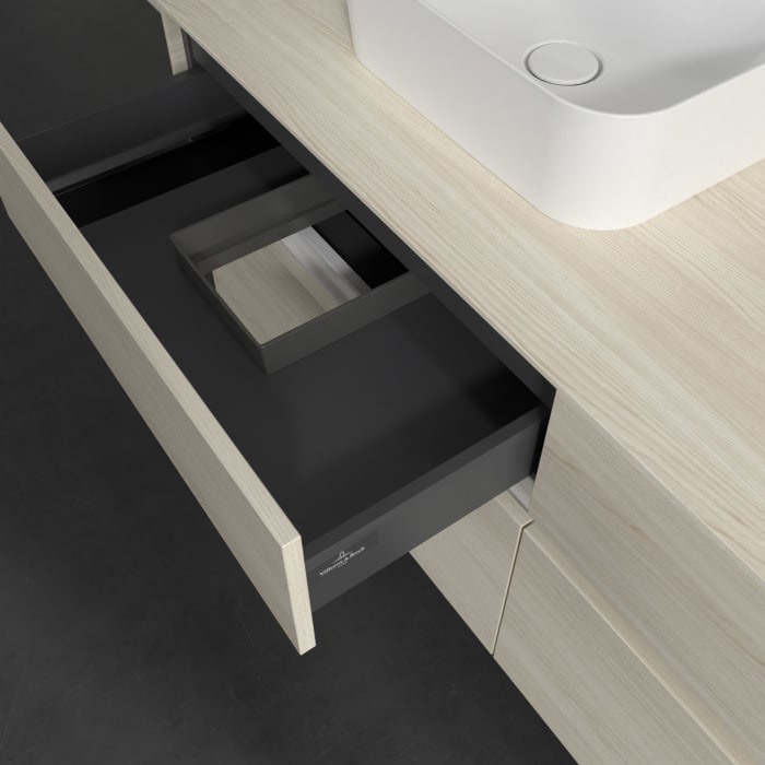 Villeroy & Boch Collaro Waschtischunterschrank 140 x 54,8 cm , mit 4 Auszügen