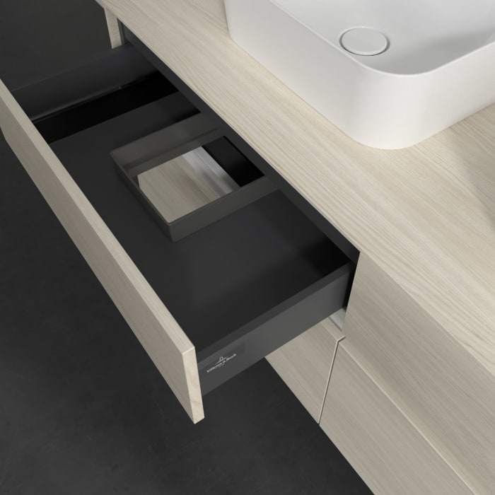 Villeroy & Boch Collaro Waschtischunterschrank 140 x 54,8 cm , mit 4 Auszügen