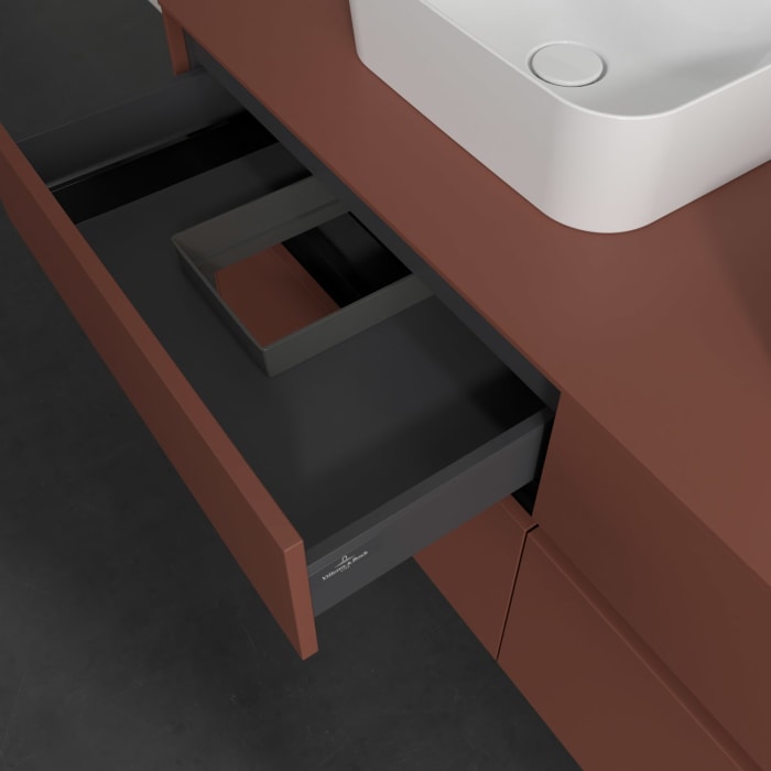 Villeroy & Boch Collaro Waschtischunterschrank 140 x 54,8 cm , mit 4 Auszügen