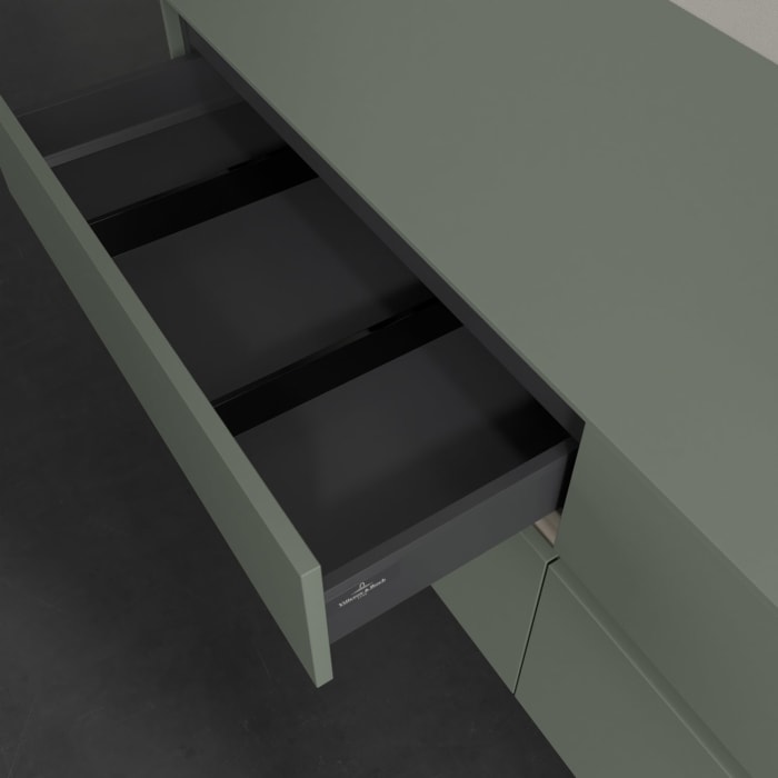 Villeroy & Boch Collaro Waschtischunterschrank 160 x 54,8 cm , mit LED-Beleuchtung, mit 4 Auszügen