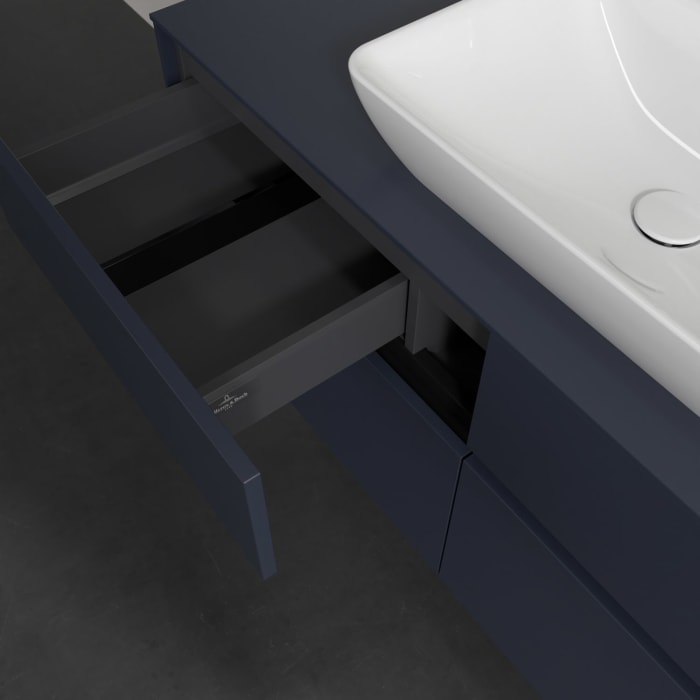 Villeroy & Boch Collaro Waschtischunterschrank 120 x 54,8 cm , mit LED-Beleuchtung, mit 4 Auszügen