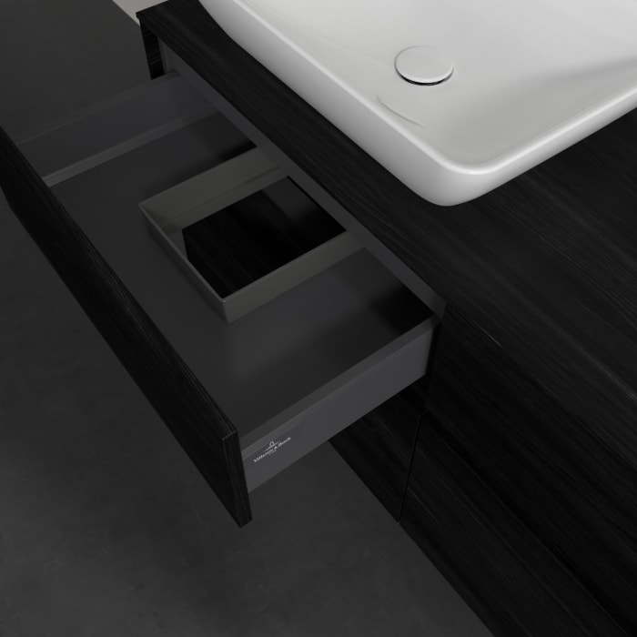 Villeroy & Boch Collaro Waschtischunterschrank 120 x 54,8 cm , mit LED-Beleuchtung, mit 4 Auszügen