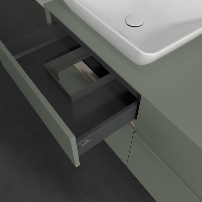 Villeroy & Boch Collaro Waschtischunterschrank 120 x 54,8 cm , mit LED-Beleuchtung, mit 4 Auszügen