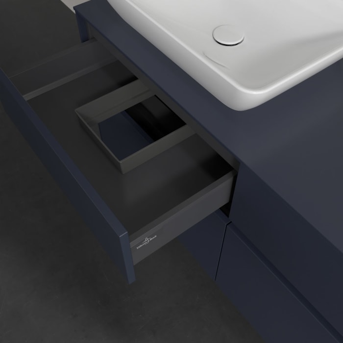 Villeroy & Boch Collaro Waschtischunterschrank 120 x 54,8 cm , mit LED-Beleuchtung, mit 4 Auszügen