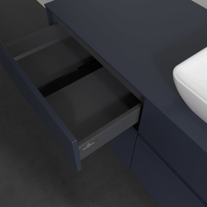 Villeroy & Boch Collaro Waschtischunterschrank 120 x 54,8 cm , mit LED-Beleuchtung, mit 4 Auszügen