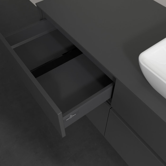 Villeroy & Boch Collaro Waschtischunterschrank 120 x 54,8 cm , mit LED-Beleuchtung, mit 4 Auszügen