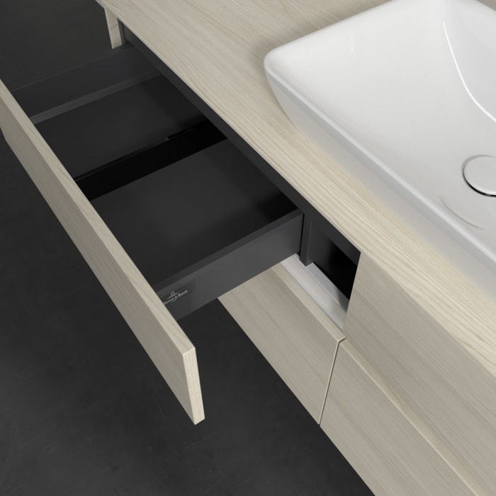 Villeroy & Boch Collaro Waschtischunterschrank 140 x 54,8 cm , mit 4 Auszügen