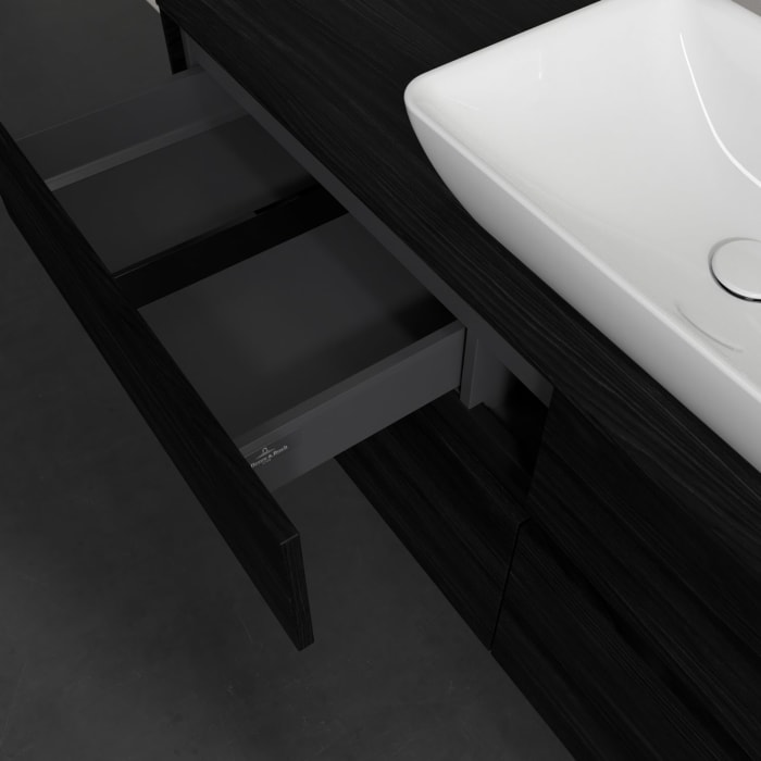 Villeroy & Boch Collaro Waschtischunterschrank 140 x 54,8 cm , mit 4 Auszügen